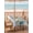 White Blue, variant on Blue Beach Coastal Outdoor Tablecloth - 54x80 Inch Rectangle Dining Table Cover, Nautical Shell Starfish Coral Summer Waterproof Outdoor Table Cloth with Umbrella Hole & Zipper for Picnic/Patio/Party