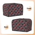 thumbnail image 3 of Sikiie Red And Blue Cars Toaster Covers 2 Slice Dustproof Toaster Cover Bread Machine Cover, Dustproof Cover - 11.4" x 7.5" x 7.9", 3 of 7