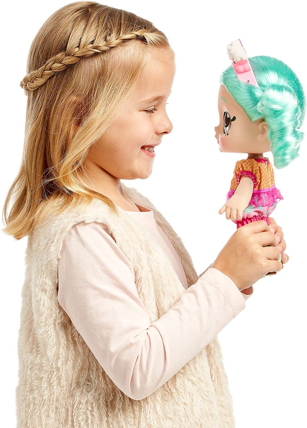 NEW Kindi Kids Snack Time Friends Doll Peppa Mint Surprise Flavor Birthday Gift