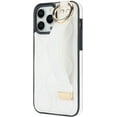 thumbnail image 2 of for iPhone 15 Pro Max Case with Wristband Strap, PU Leather Phone Case with Ring Stand Case for iPhone 15 Pro Max ZWD White, 2 of 18