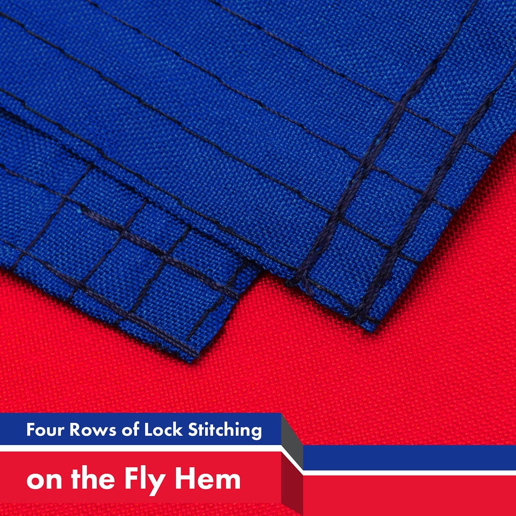 G128 2 Pack: Cambodia Cambodian Flag | 3x5 Ft | LiteWeave Pro Series Printed 150D Polyester | Country Flag, Indoor/Outdoor, Vibrant Colors, Brass Grommets, Thicker and More Durable Than 100D 75D Poly