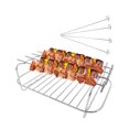 thumbnail image 2 of Parrilla Para Freidora De Aire Parrilla para barbacoa Estante para hornear a prueba de herrumbre Herramientas para barbacoa Accesorios para freidoras de aire (A) Hugtrwg Libre de BPA, 2 of 9