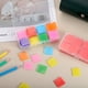 thumbnail image 4 of Uxcell 72Pcs Cera de Pegamento para Pintura de Diamante 5D Cuadrada DIY Recargas de Cera para Pintura de Diamante con Caja de Almacenamiento (25mm/1", Rosa), 4 of 7