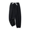 thumbnail image 2 of lmcalzta Joggers for Women Summer Lightweight Drawstring Elastic Waist Sweatpants for Gym Athletic Pajama, 2 of 3