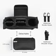 thumbnail image 3 of Momcozy Universal Stroller Organizer Fit for Stroller, with Insulated Cup Holder Black, 3 of 6