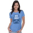 thumbnail image 5 of See Able Not Label Autism Awareness Women's T Shirt Ladies Tee Brisco Brands L, 5 of 6