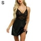 thumbnail image 1 of Ropa de dormir sexy para mujer Conjunto de ropa interior Ropa interior de encaje Ropa de dormir, Negro, S Inevent XX000108-02, 1 of 7