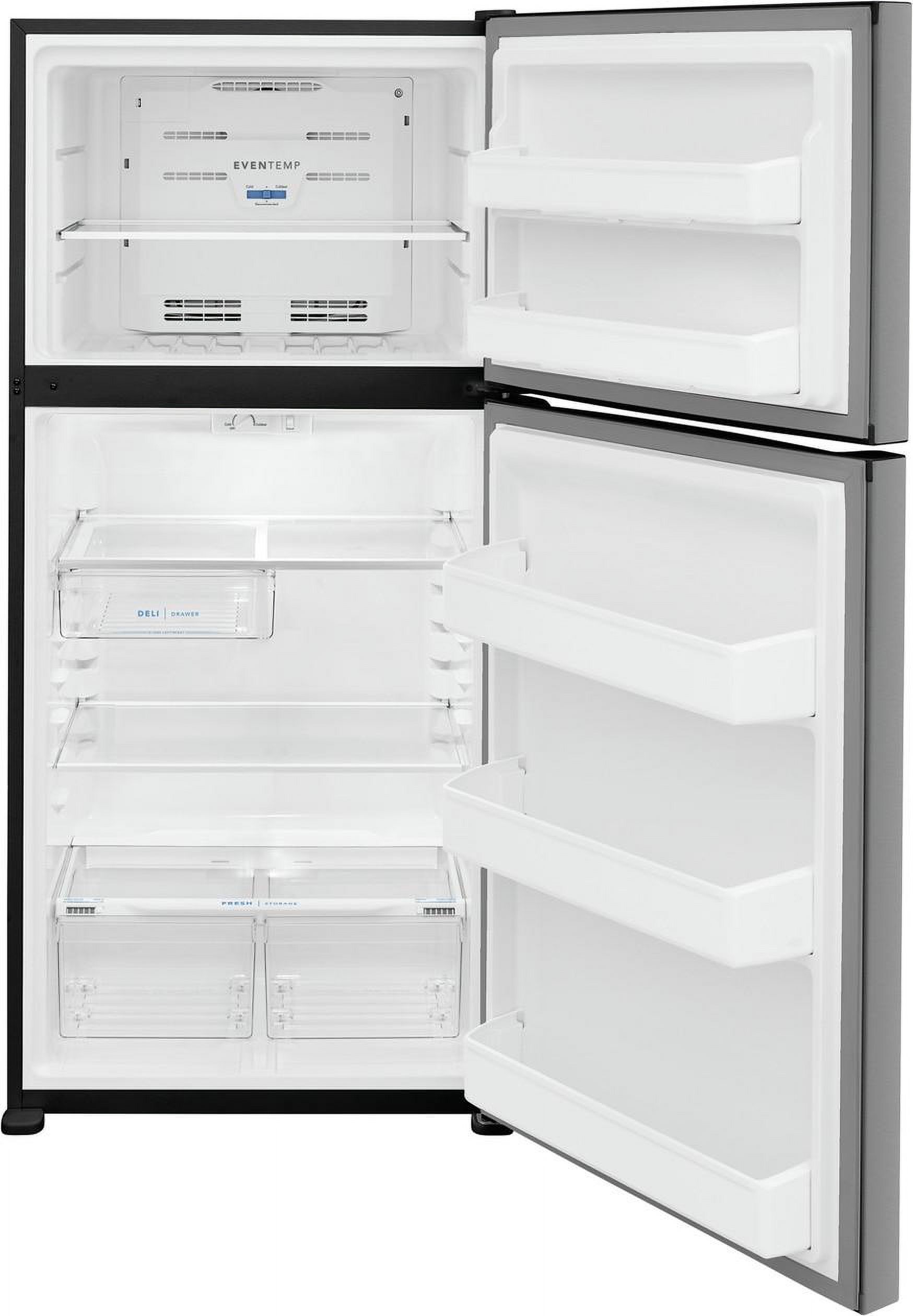 Frigidaire 18.3 Cu. Ft. Top-Freezer Refrigerator, Stainless Steel