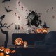 thumbnail image 4 of Calcomanías de Halloween para tapa de inodoro, pegatinas de pared horribles en 3D, decoración para el hogar, baño, criaturas oscuras que gritan y sangran, póster decorativo para fiesta punk, 4 of 4
