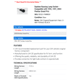 thumbnail image 2 of Daytime Running Lamp Socket - Compatible with 1995, 1997, 2003 Pontiac Grand Prix, 2 of 2
