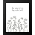 thumbnail image 2 of Sherrill, Kate 20x24 Black Modern Framed Museum Art Print Titled - Be Your Own Beautiful Self, 2 of 5