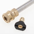 thumbnail image 4 of koolsoo 1/4 Inch Connector Power Washer Lance Metal Pole with Spray Nozzle Fits for, 4 of 9