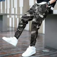 thumbnail image 2 of Pantalones de camuflaje informales de otoño e invierno para hombre, pantalones cargo nuevos y baratos, de diseño, de corte regular, estilo vintage Y2k, 2 of 5