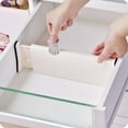 thumbnail image 1 of Adjustable Drawer Dividers for Organizing Socks, Underwear & Small Items - Extendable, Freely Combinable Storage Separators with Easy Lift-Installation, Durable Material for Kitchen, Bedroom & Closet, 1 of 5