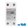 thumbnail image 2 of Matsuzay Medidor de energía Tuya Medidor eléctrico WIFI Medidor eléctrico monofásico inteligente Consumo de energía multifuncional Medidor Kwh Electrónica, 2 of 8