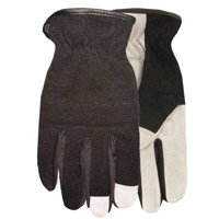 Midwest Quality Gloves, Inc. Men's High-Performance Leather Palm Gloves, Medium