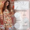 thumbnail image 6 of Yuyamidu Cute Capybara Summer Nightgown Womens Button Down Nightshirts Short Sleeve Cartoon Lounge Dress Plus Size, 6 of 7