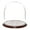 Dark Mahogany Veneer Base, variant on Plymor 11.75" x 12" Glass Display Dome Cloche (Oak Wood Base)