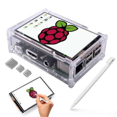 3.0 Tft Touch Screen - TSV 3.5 Inch TFT Touch Screen, 320x480 Resolution LCD Display 3Heat Sinks and Touch Pen for Raspberry Pi 3 Model B, Pi 2 Model B & Pi Model B