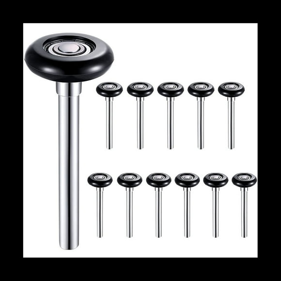 12 Pack Nylon Garage Door Roller 2 Inch Quiet Garage Rollers Bulk 6200Z Replacement Garage Door Roller,12 * Roller