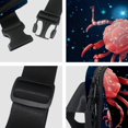 thumbnail image 4 of Cancer Lightweight Adjustable Crossbody Bag with Extension Strap - Unisex Sling Bag Money Belt Included, 4 of 7