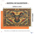 thumbnail image 6 of Yayeee Doormat for Inside 20"x32" Absorbent Low-Profile Washable Non-Slip Rubber Backed Entryway Rug, Retro Abstract Eagle, 6 of 8