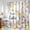 C, variant on Easter Bunny Shower Curtain for Bathroom Spring Decorations Set with 12PCS Hooks, Colorful Floral Bathroom Shower Curtain Happy Easter Waterproof Fabric Shower Curtain Bathtub Decor,47*71"