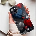 thumbnail image 5 of Valentine’s Day Heart Design Phone Case for Couples & Fashion Lovers, Durable Protective Case Compatible with iPhone 11/12/13/14/15/16 (Pro Max/Plus), 5 of 9