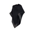 thumbnail image 1 of Jumpingount Mujeres invierno otoño capa elegante a prueba de viento térmico cálido mantenimiento reemplazo Casual Color sólido Oficina compras capa Accesorios de disfraces Negro METRO Jumpingount AP013565-07, 1 of 6