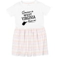 thumbnail image 3 of Inktastic Someone in West Virginia Loves Me Girls Toddler Dress, 3 of 5
