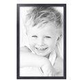 thumbnail image 2 of ArtToFrames 21" x 33" Galleria Noir Picture Frame, 21x33 inch Black MDF Poster Frame (WOM-4083),  Pack, 2 of 8