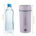 thumbnail image 2 of Portable Travel Electric Kettle 500ml Stainless Steel Portable Electric Kettle for Boiling Water 300W Leak Proof Dual-wall Hot Water Boiler with Keep Warm Function, 2 of 7