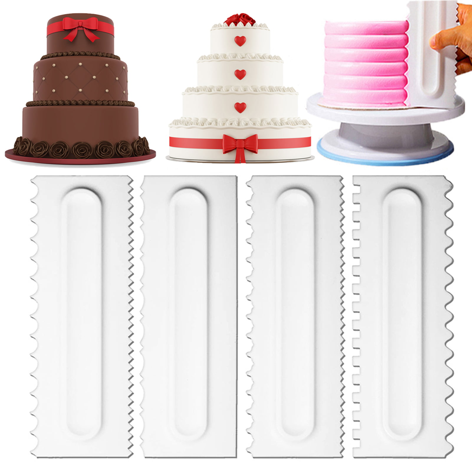 Details about   9pcs Cake Decorating Kits Cake Icing Tips Nozzles Pastry Bags Coupler Cleaning 