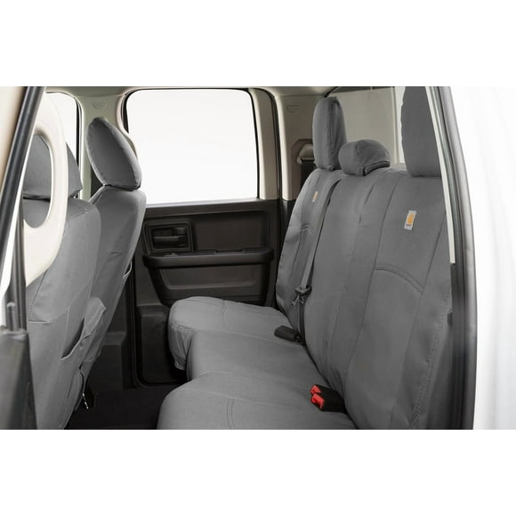 Covercraft Seat Cover GTF643ABCAGY Carhartt Precision Fit; Duck Weave Fabric; Carhartt Gravel; Single