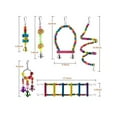thumbnail image 7 of 10Pcs Bird Swing Toys Waterproof Parrot Toy Funny Chewing Plaything Lightweight Colorful Stand Ladder Cage Hanging Bell Pet, 7 of 7