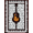 Black White Red, Pattern 6, variant on ODIKA 8'x10' Washable Area Rug Music Cd Circle Musical Instrument Piano Guitar Note Disc Shape for Dining Room, Large Office, Lounge, Non-Slip Chair-Friendly Mat