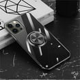 thumbnail image 1 of Cameland For 12 Pro Max Clear Ultra Slim Soft Electroplated Frame Case Ring Stand, 1 of 2