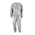thumbnail image 1 of Toystoory Fitness Sauna Suit Ejercicio Gym Home Sweat Suit Sudadera con capucha Pantalones Negro M Gimnasios en casa Amarillo XXL, 1 of 1