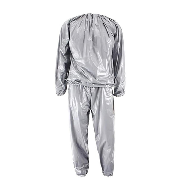 Yuarrent Fitness Sauna Suit Ejercicio Gimnasio Inicio Sudadera con capucha Pantalones Amarillo M Type3 NO3