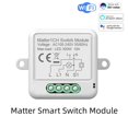 thumbnail image 2 of Matter WiFi Smart Switch 10A Smart Domotique Relais Module Tuya Smart Life Fonctionne avec pour la Maison Alexa, 2 of 5