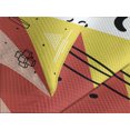 thumbnail image 4 of Ambesonne Abstract Quilted Bedspread Set 3 Pcs, Modern Trippy, Queen Size, Multicolor, 4 of 5