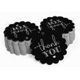 thumbnail image 2 of Inkdotpot Thank You Bridal Shower Bottle Tag Real Silver Foil Favor Hang Tags Pack Of 50, 2 of 7