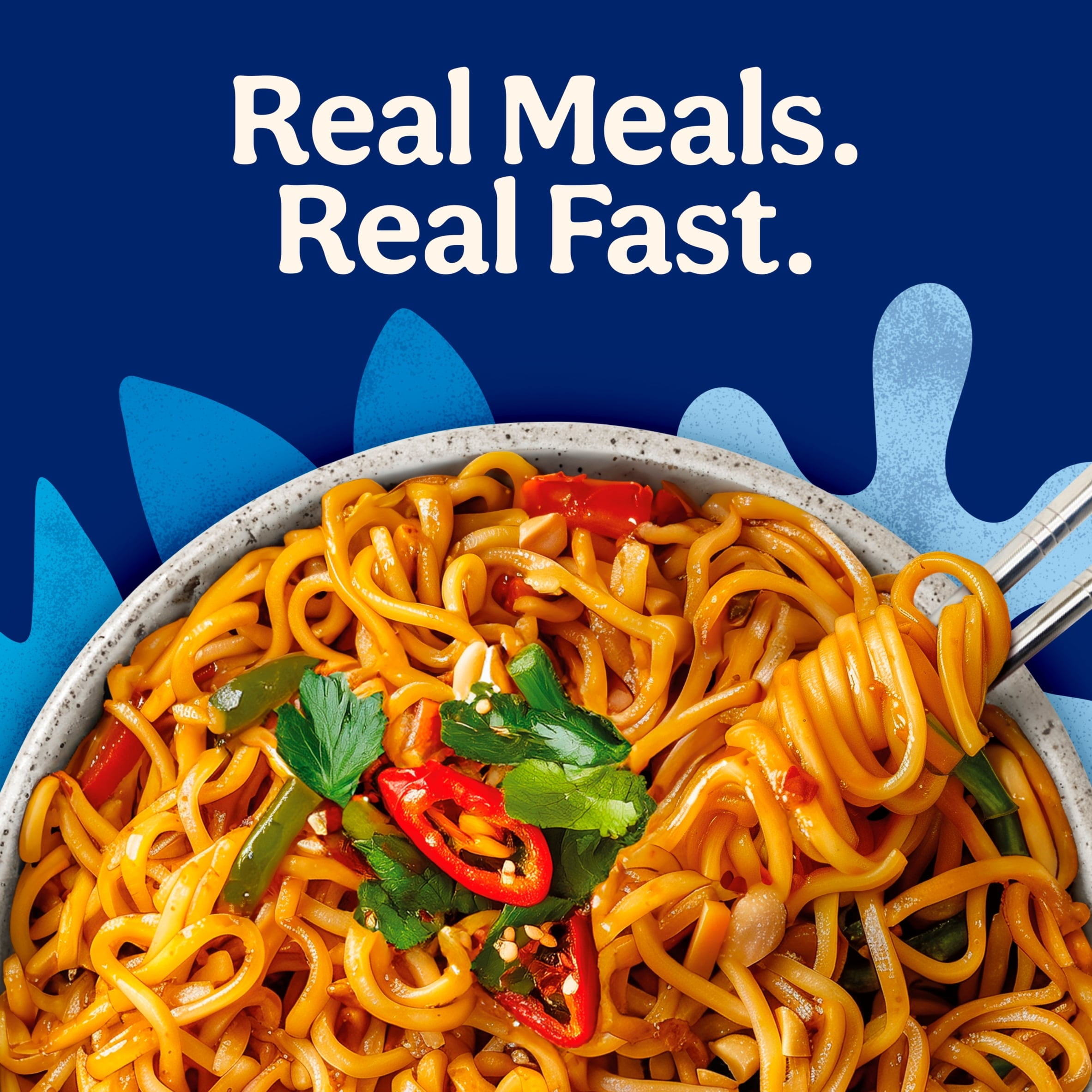 Bens Original Street Food Indonesian Spicy Microwave Instant Noodles Ready Meal 250g, Imported from Britain