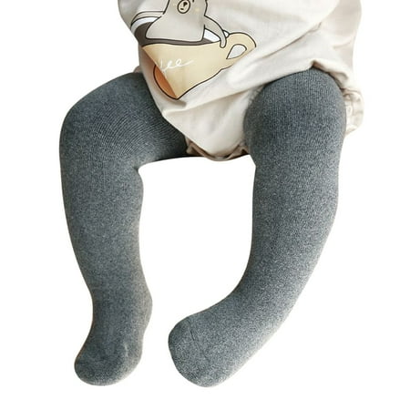 

WZHKSN Winter Baby Kids Girls Thickened Lined Warmth Fleece Long Pants Leggings