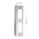 thumbnail image 2 of unbranded 5Ud Placas De Cubierta Para Agujeros De Puerta En Inoxidable Color Plata, 2 of 8