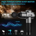 thumbnail image 5 of TOLOCO Massage Gun, Handheld Deep Muscle Relaxation Back Massage with 10 Massage Heads - Grey, 5 of 8