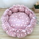 thumbnail image 1 of Xihbxyly Artículos para Mujeres Por Menos de 10 Dólares. Cama para Mascotas, Cómoda, Ajustable, con Cojín, Cálida, para Dormir, Redonda, Tipo Canasta, Sofá, Cama para Perros, Suministros para Mascota, 1 of 3