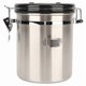 thumbnail image 5 of Airtight Stainless Steel Coffee Canister, Kitchen Food Storage with Release Valve and Spoon, 1.2 L, 5 of 5