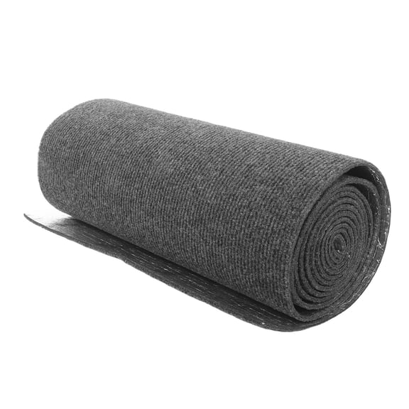 CHICHUMID Dark Grey Self-Adhesive Carpet Roll Non-Slip Waterproof for Home