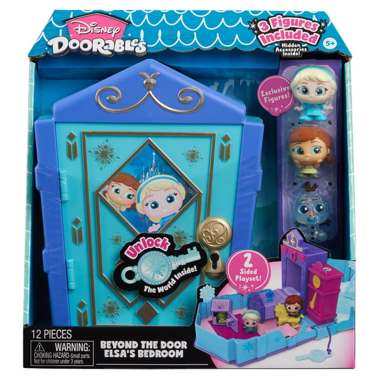 lammelse Had Opdater Disney Doorables Beyond the Door Elsa's Bedroom Playset, Includes 3  Exclusive Disney Frozen Figures, 7 Accessories, and 1 Key, Officially  Licensed Kids Toys for Ages 5 Up, Gifts and Presents - Walmart.com